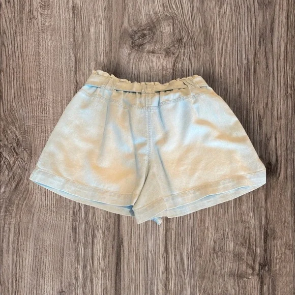 Bella Dahl Denim Belted Paperbag Shorts XS - Picture 2 of 8